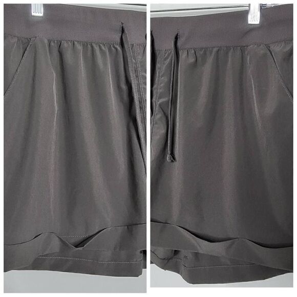 Z by Zella Gray Athletic Shorts Cuffed Hem Size XXL - Picture 4 of 9